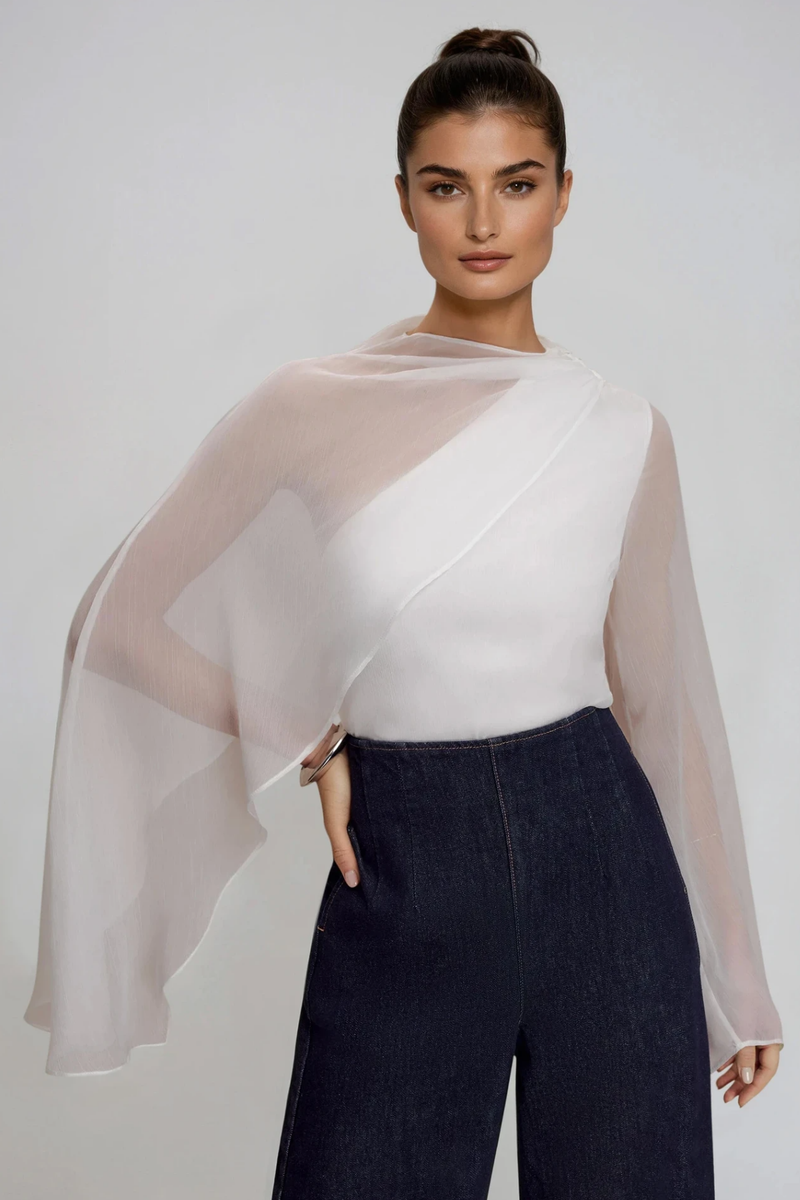 A Vintage Style Top with Delicate Timeless Details