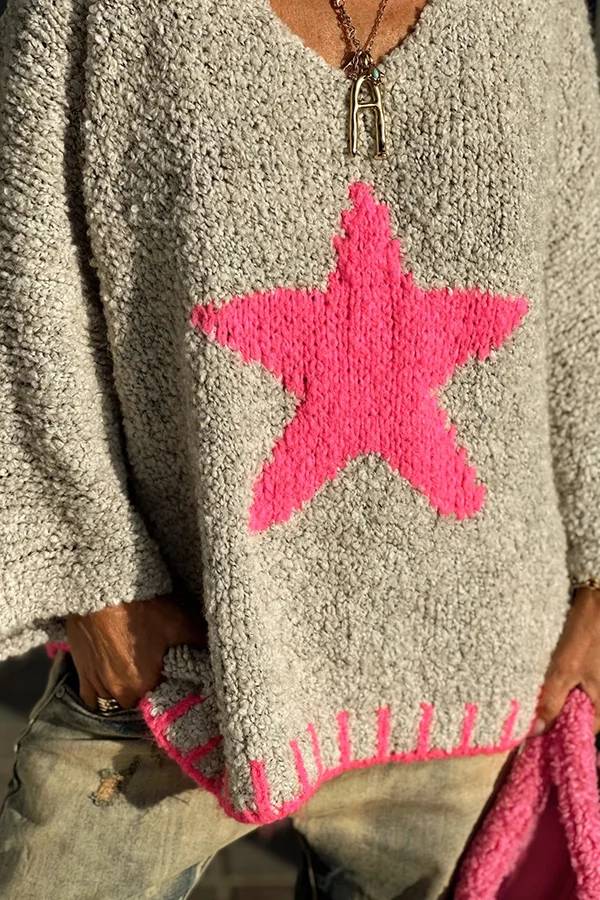 Vintage Inspired Sweater with a Contemporary Edge