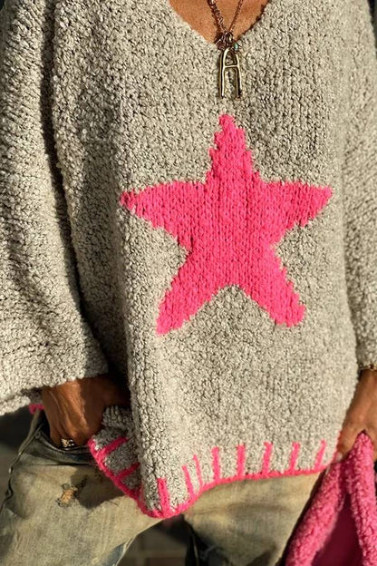 Vintage Inspired Sweater with a Contemporary Edge