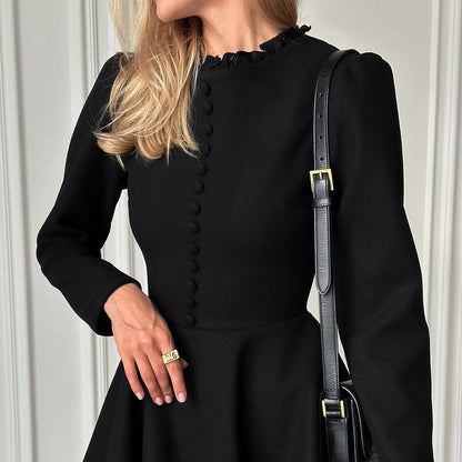 A Vintage Style Dress with Delicate Timeless Details
