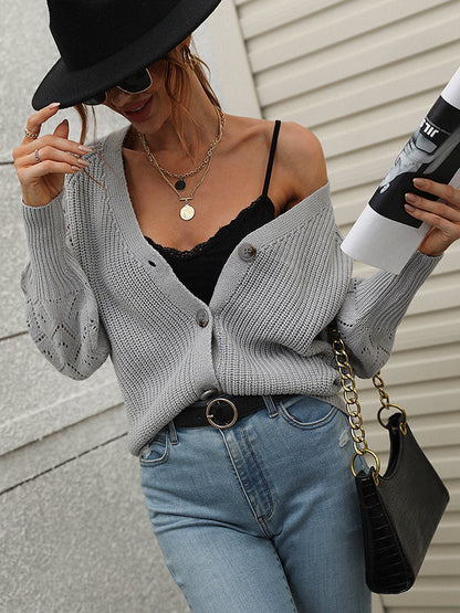 Vintage Inspired Cardigan with a Contemporary Edge