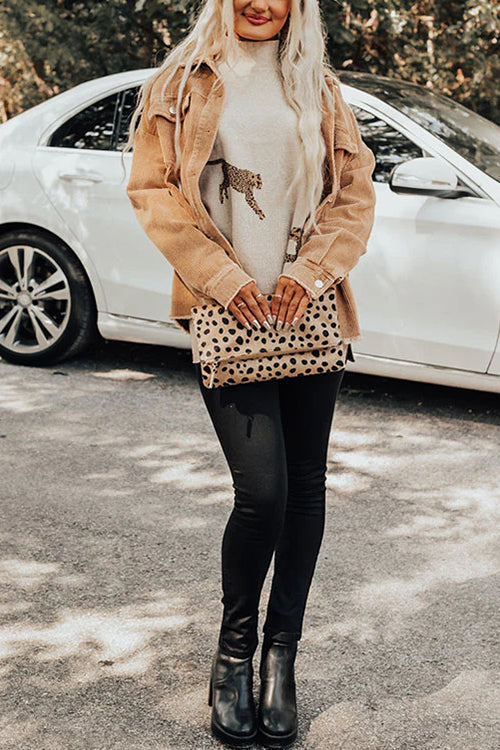 Beautifully Finished Sweater in a Timeless Design