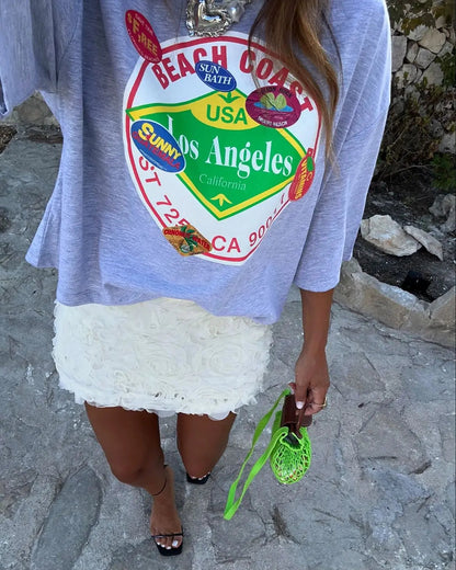 Well Tailored T-Shirt with a Graceful Silhouette