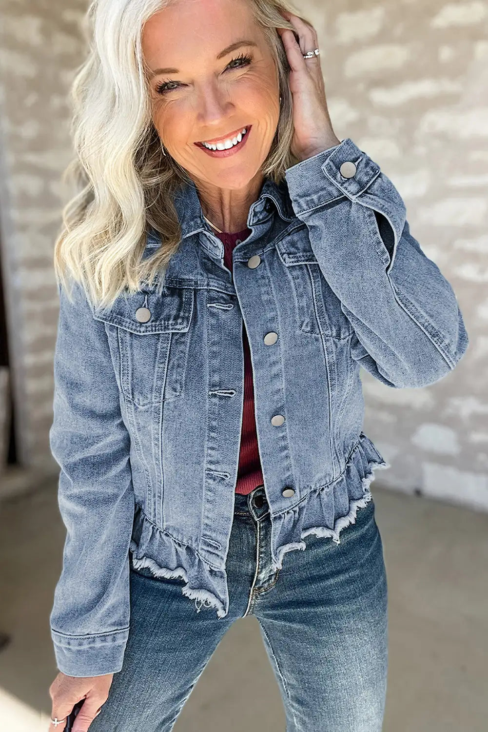 Classic Vintage Jacket with a Flattering Fit