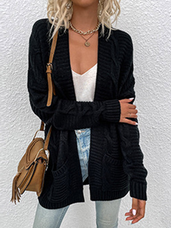Well Tailored Cardigan with a Graceful Silhouette