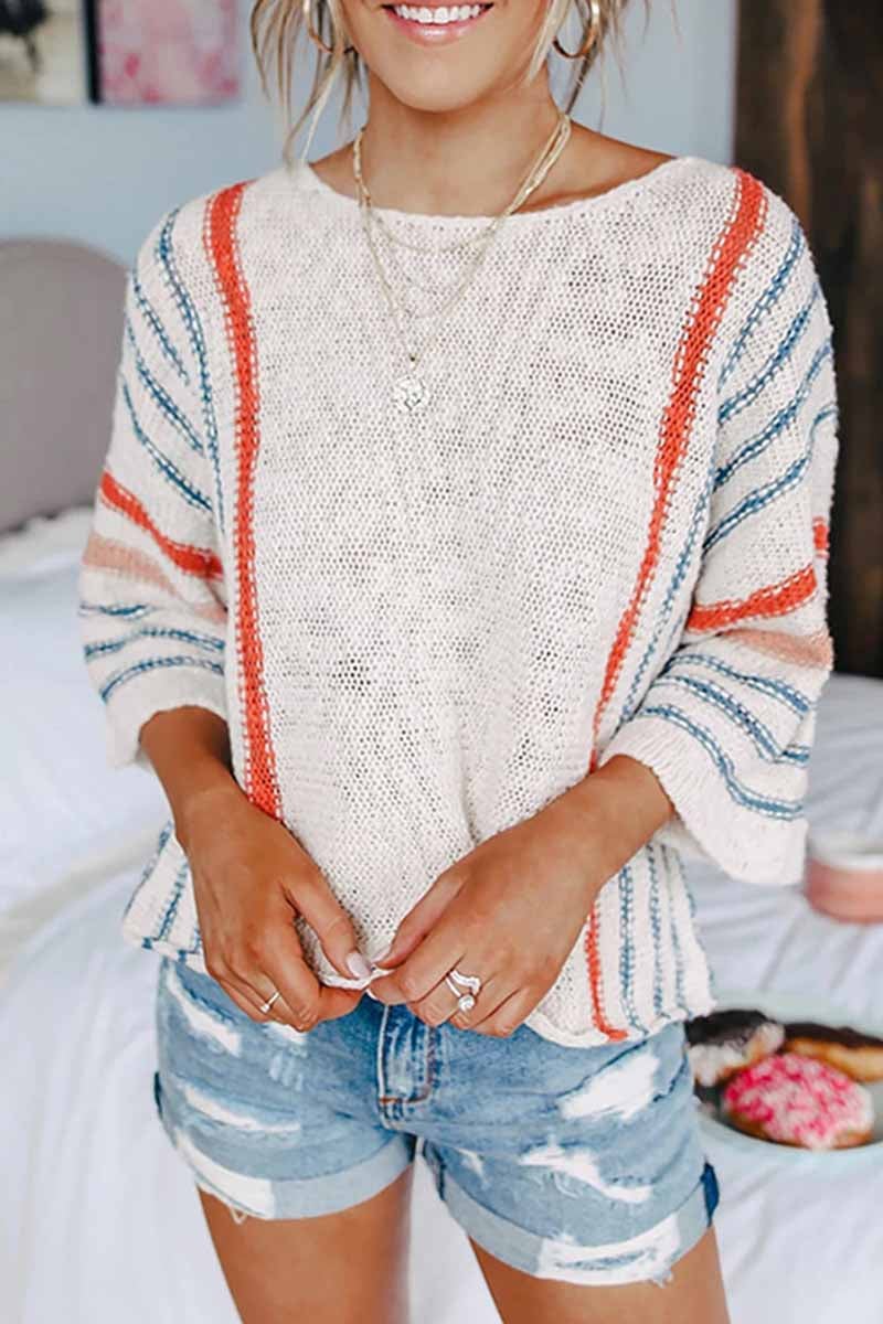 Vintage Inspired Sweater with a Contemporary Edge