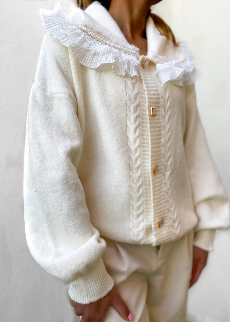 Vintage Inspired Cardigan with a Contemporary Edge