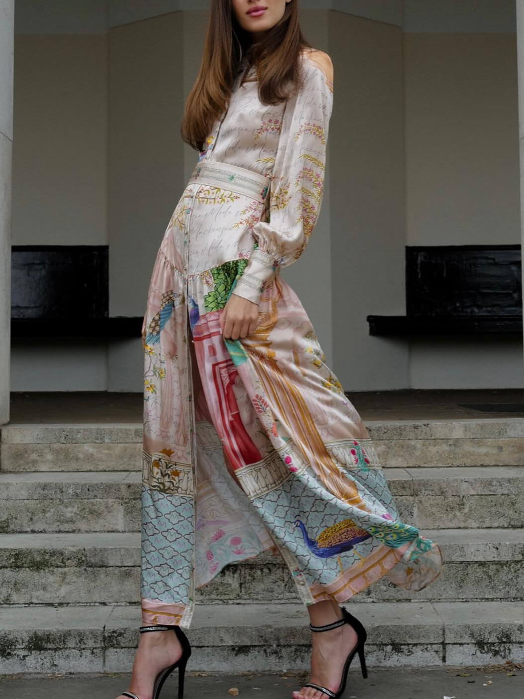 A Vintage Style Dress with Delicate Timeless Details