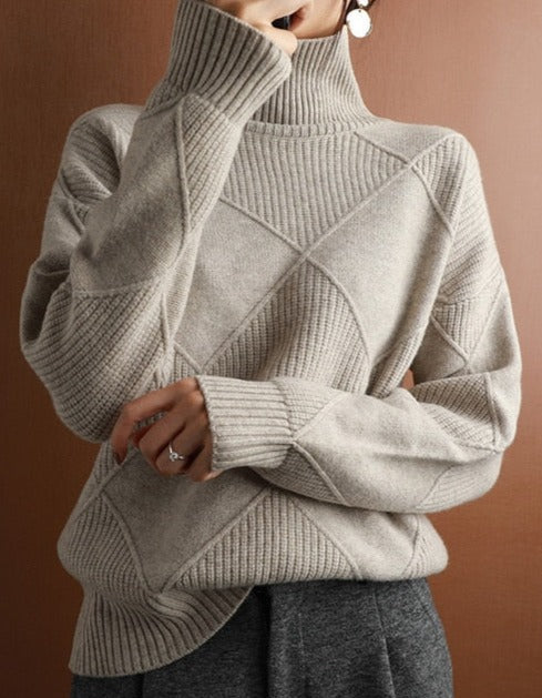 Beautifully Finished Sweater in a Timeless Design