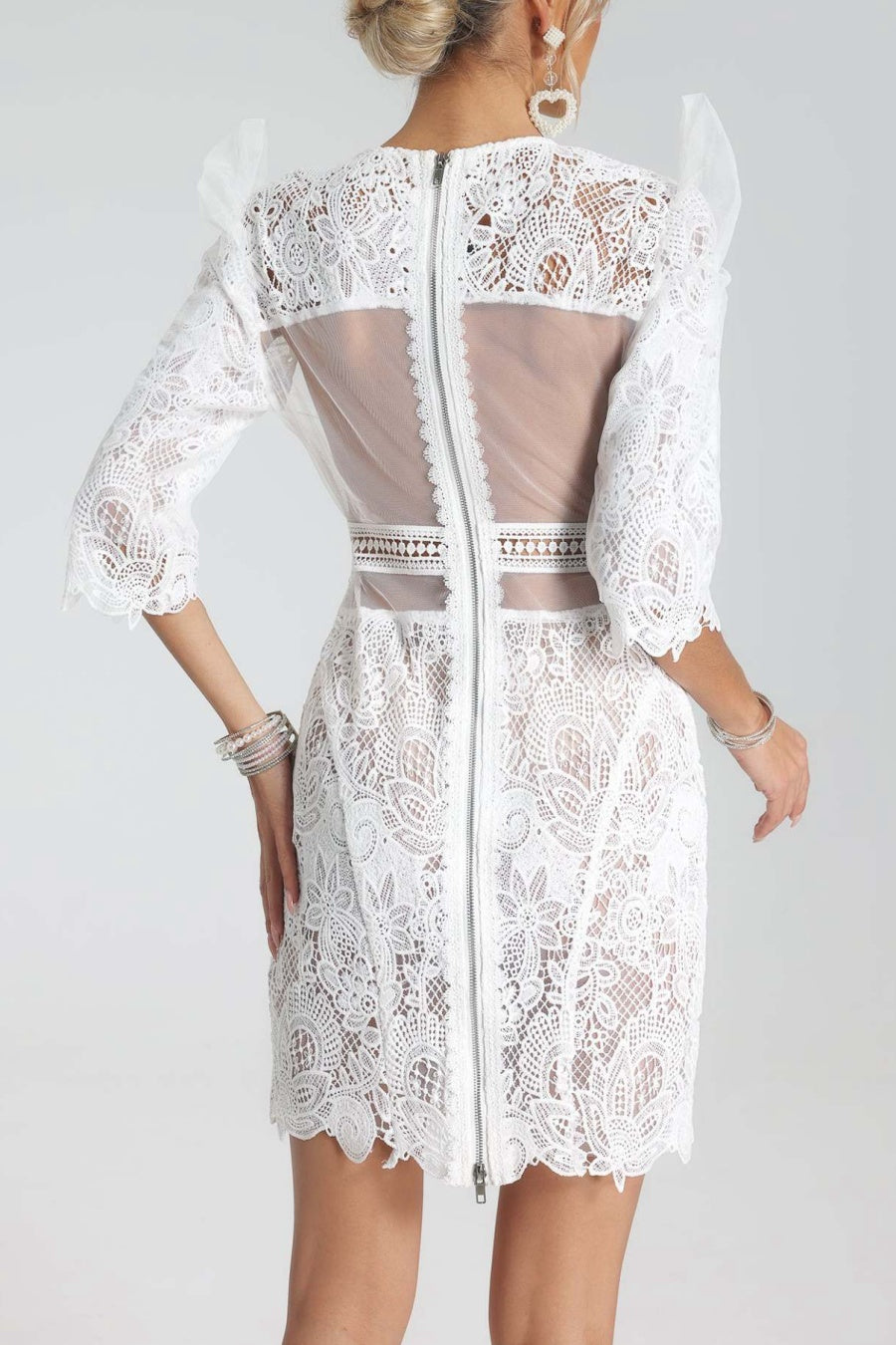 A Vintage Style Dress with Delicate Timeless Details