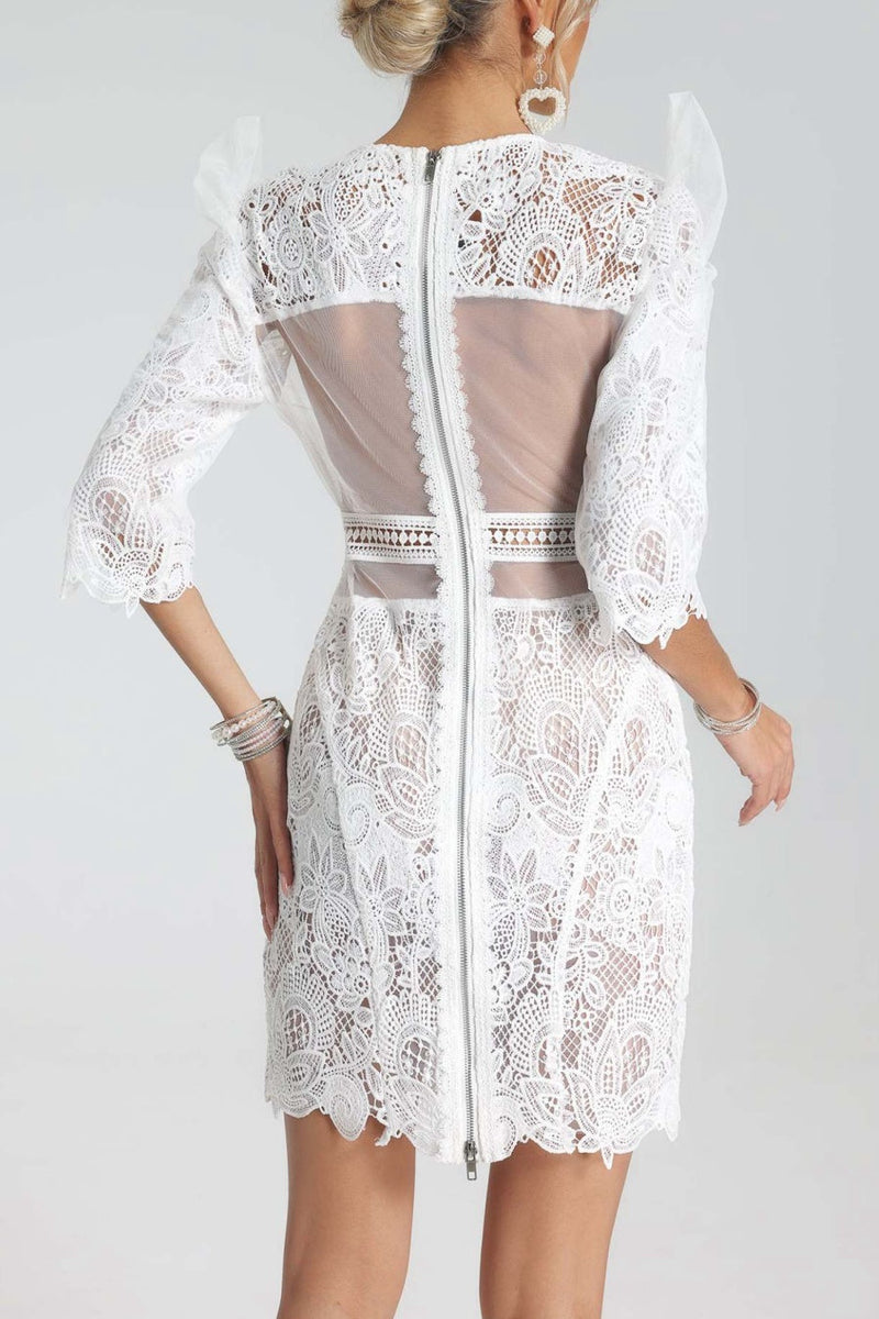 A Vintage Style Dress with Delicate Timeless Details