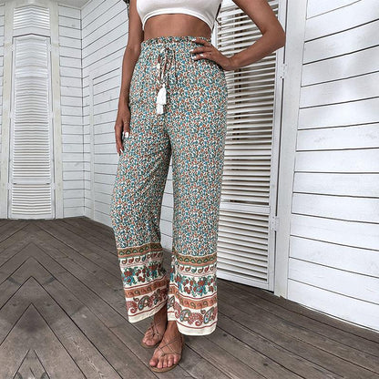 A Vintage Style Pants with Delicate Timeless Details
