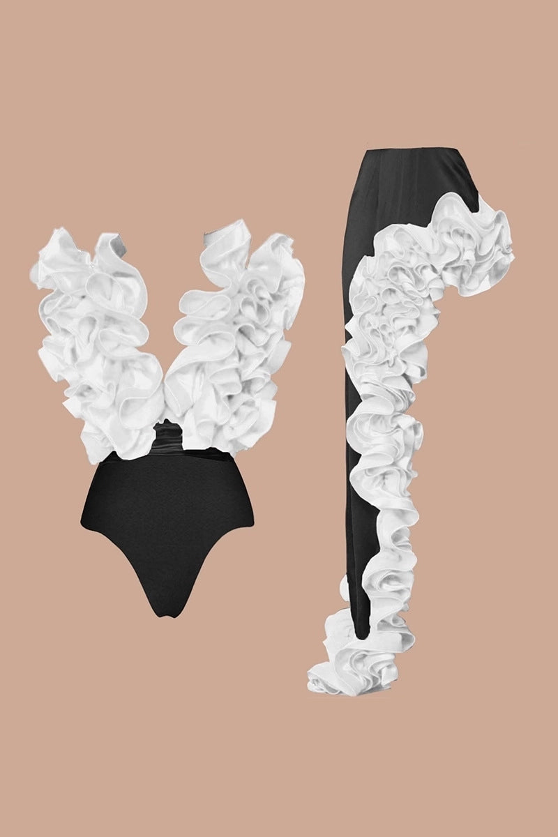 Beautifully Finished Swimsuit in a Timeless Design