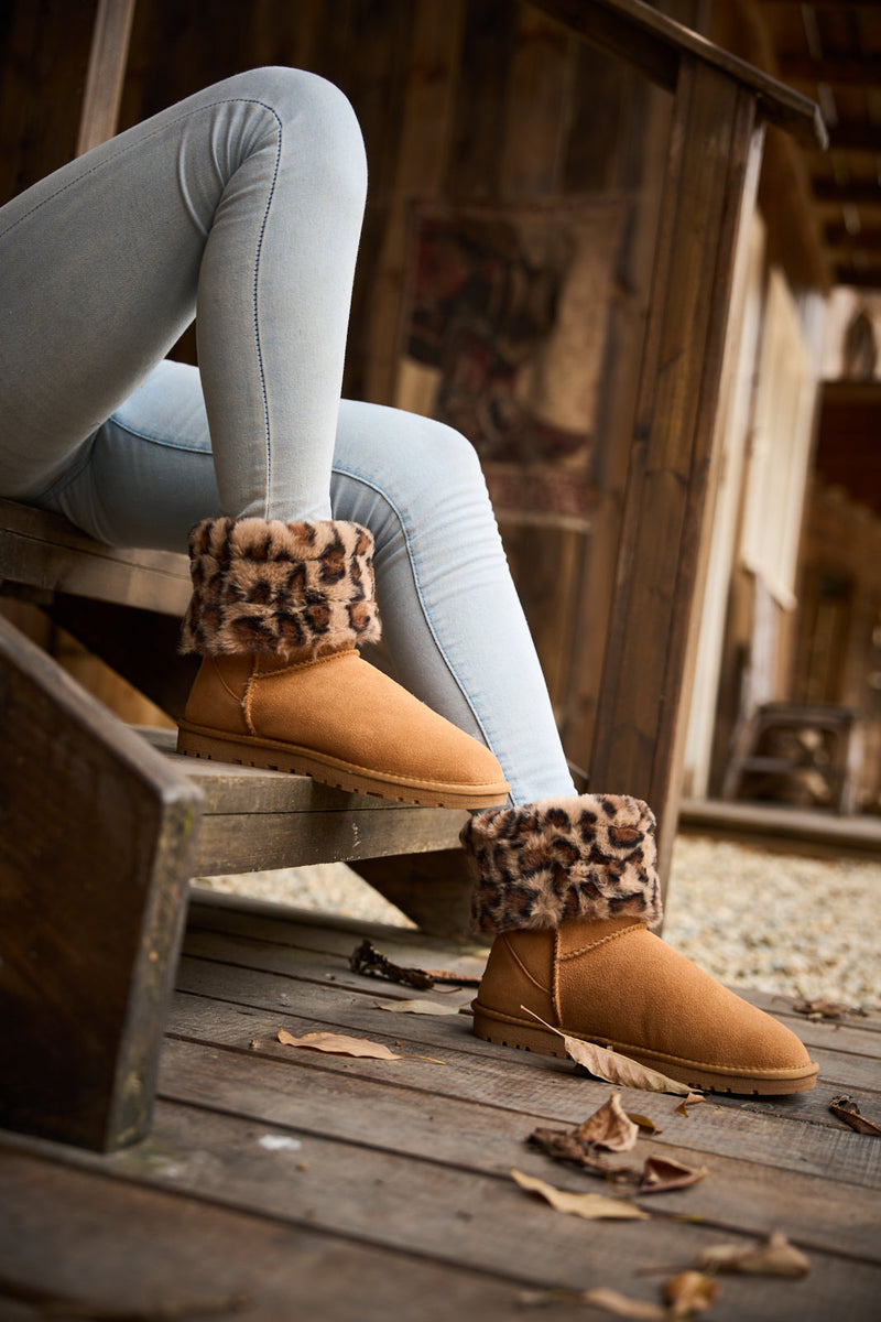 A Vintage Style Boots with Delicate Timeless Details