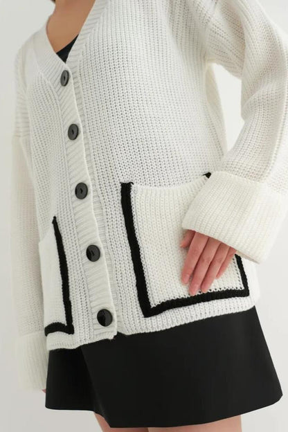 A Vintage Style Cardigan with Delicate Timeless Details
