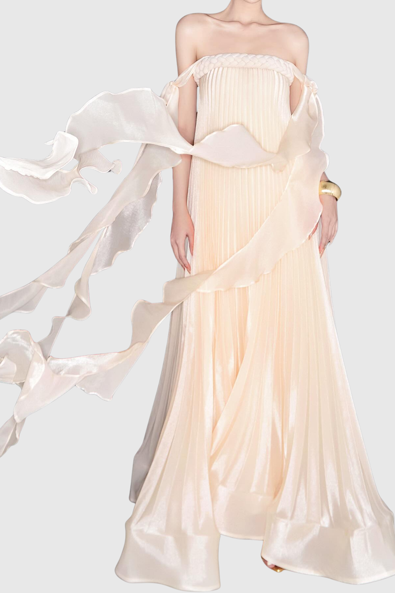 A Vintage Style Dress with Delicate Timeless Details