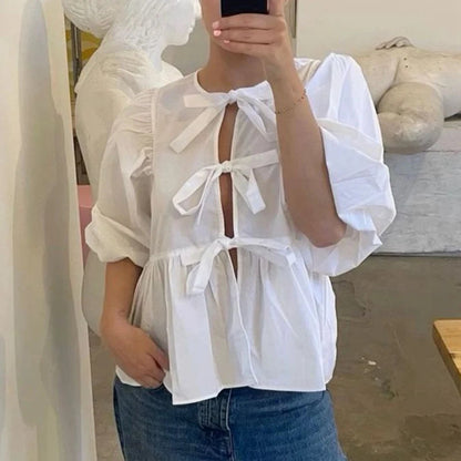 Vintage Inspired Blouse with a Contemporary Edge