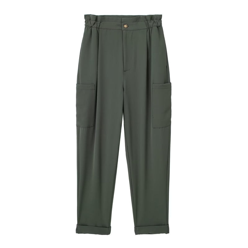 A Vintage Style Pants with Delicate Timeless Details