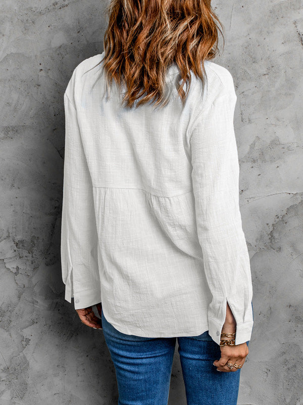 Well Tailored Blouse with a Graceful Silhouette