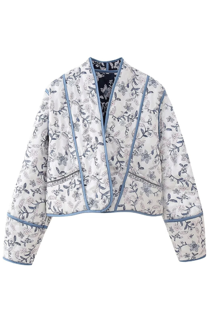 A Vintage Style Jacket with Delicate Timeless Details