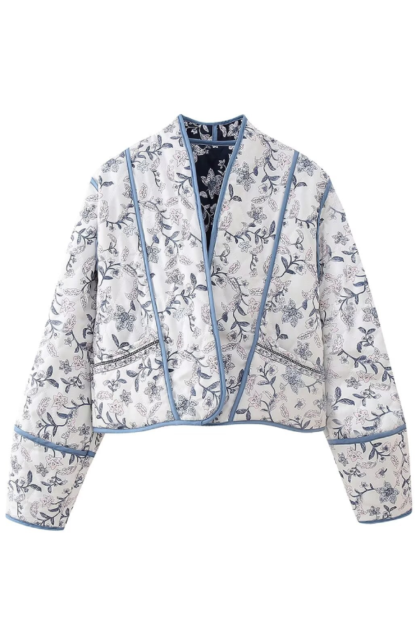 A Vintage Style Jacket with Delicate Timeless Details