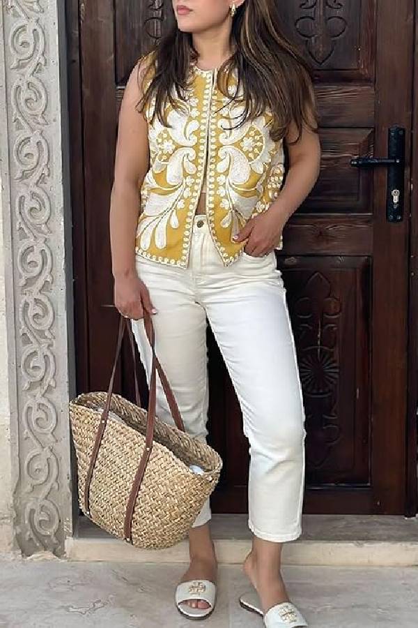 A Vintage Style Jacket with Delicate Timeless Details