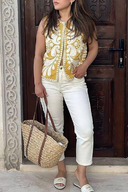 A Vintage Style Jacket with Delicate Timeless Details