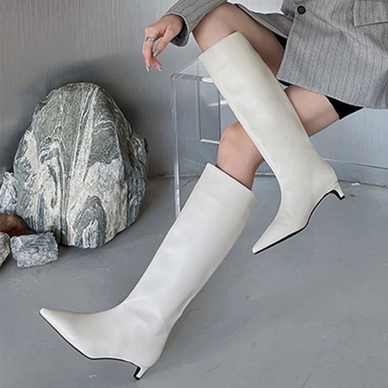 A Vintage Style Boots with Delicate Timeless Details