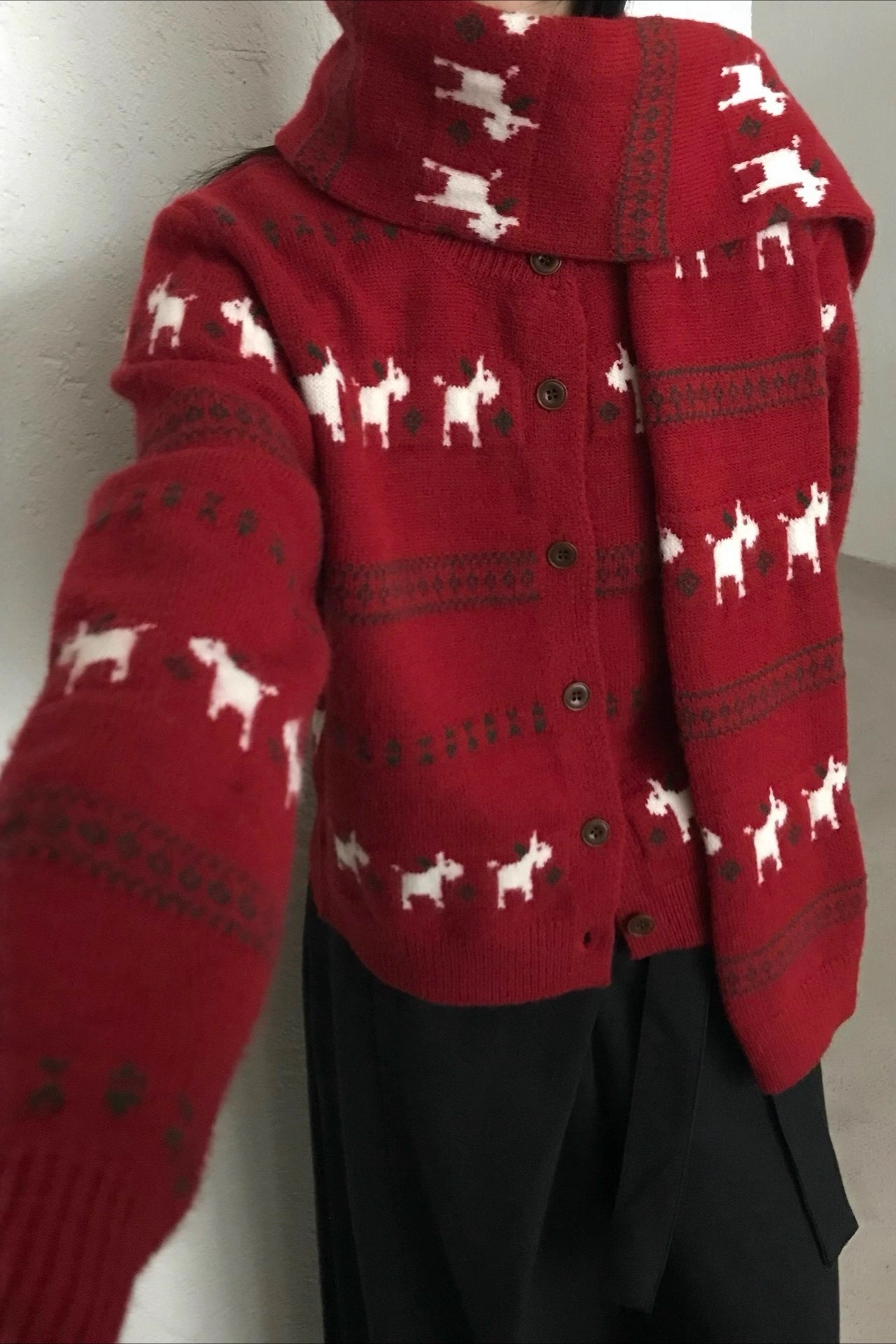 Vintage Inspired Cardigan with a Contemporary Edge