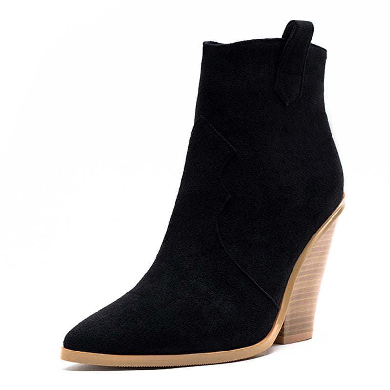 A Vintage Style Boots with Delicate Timeless Details