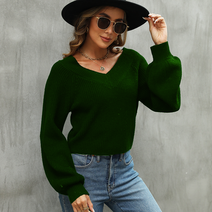 Beautifully Finished Sweater in a Timeless Design