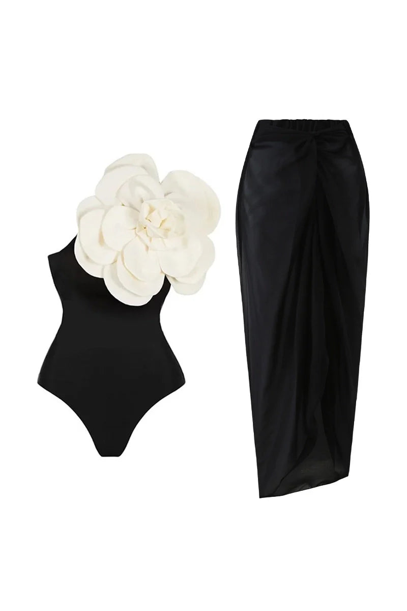 A Vintage Style Swimsuit with Delicate Timeless Details
