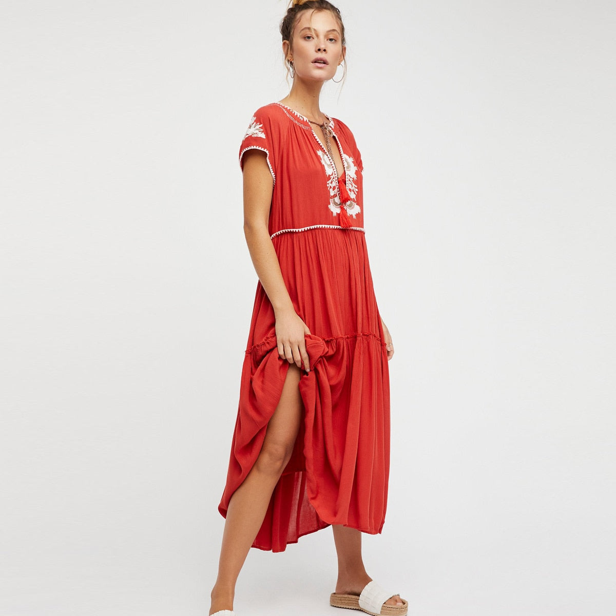 A Vintage Style Dress with Delicate Timeless Details