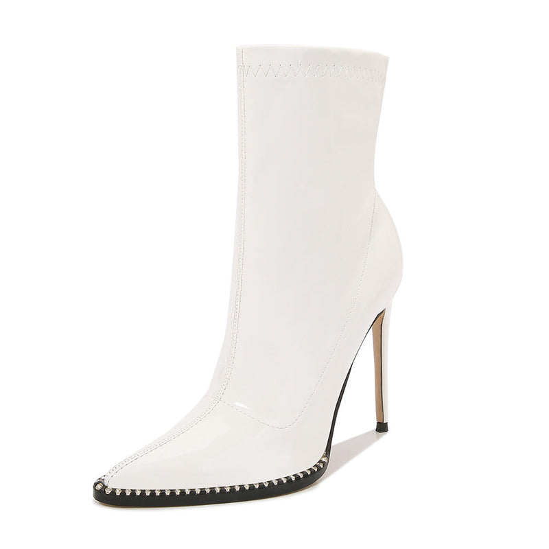 A Vintage Style Boots with Delicate Timeless Details