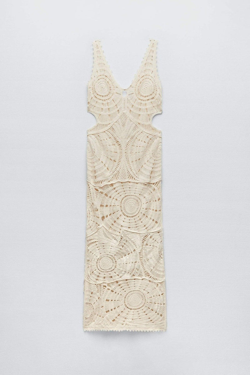 A Vintage Style Dress with Delicate Timeless Details