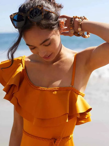 Beautifully Balanced Swimsuit with Timeless Character