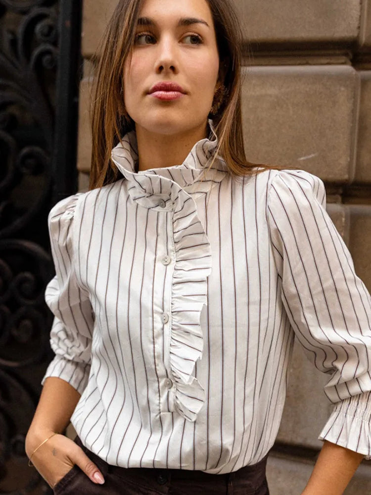 Gracefully Styled Blouse for Any Occasion