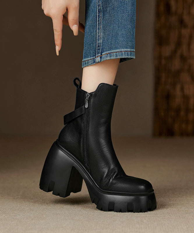 A Vintage Style Boots with Delicate Timeless Details