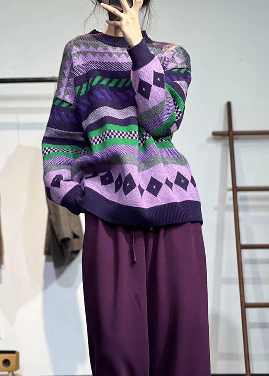 A Vintage Style Sweater with Delicate Timeless Details