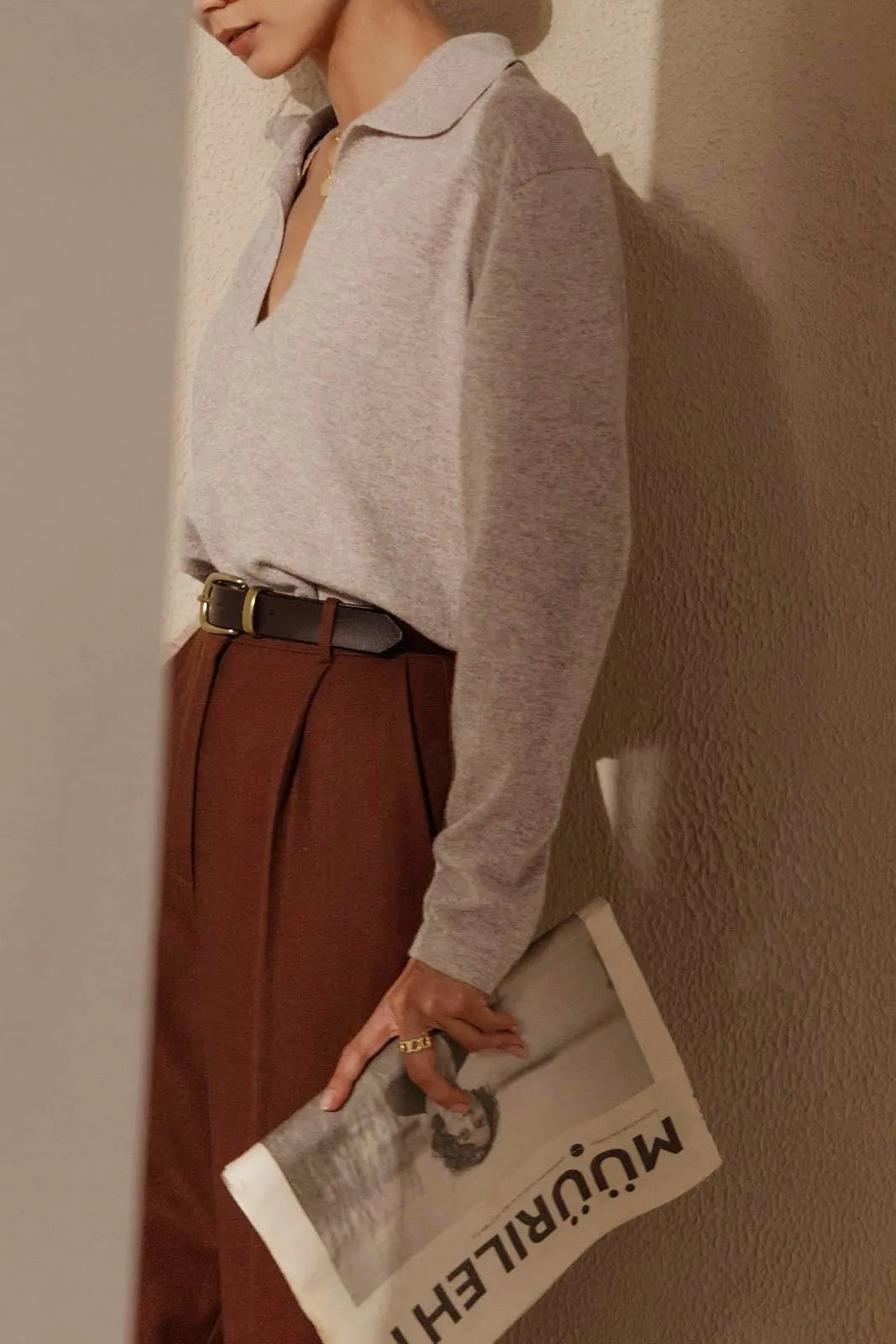 Classic Vintage Sweater with a Flattering Fit