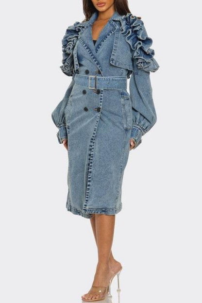 Vintage Inspired Coat with a Contemporary Edge