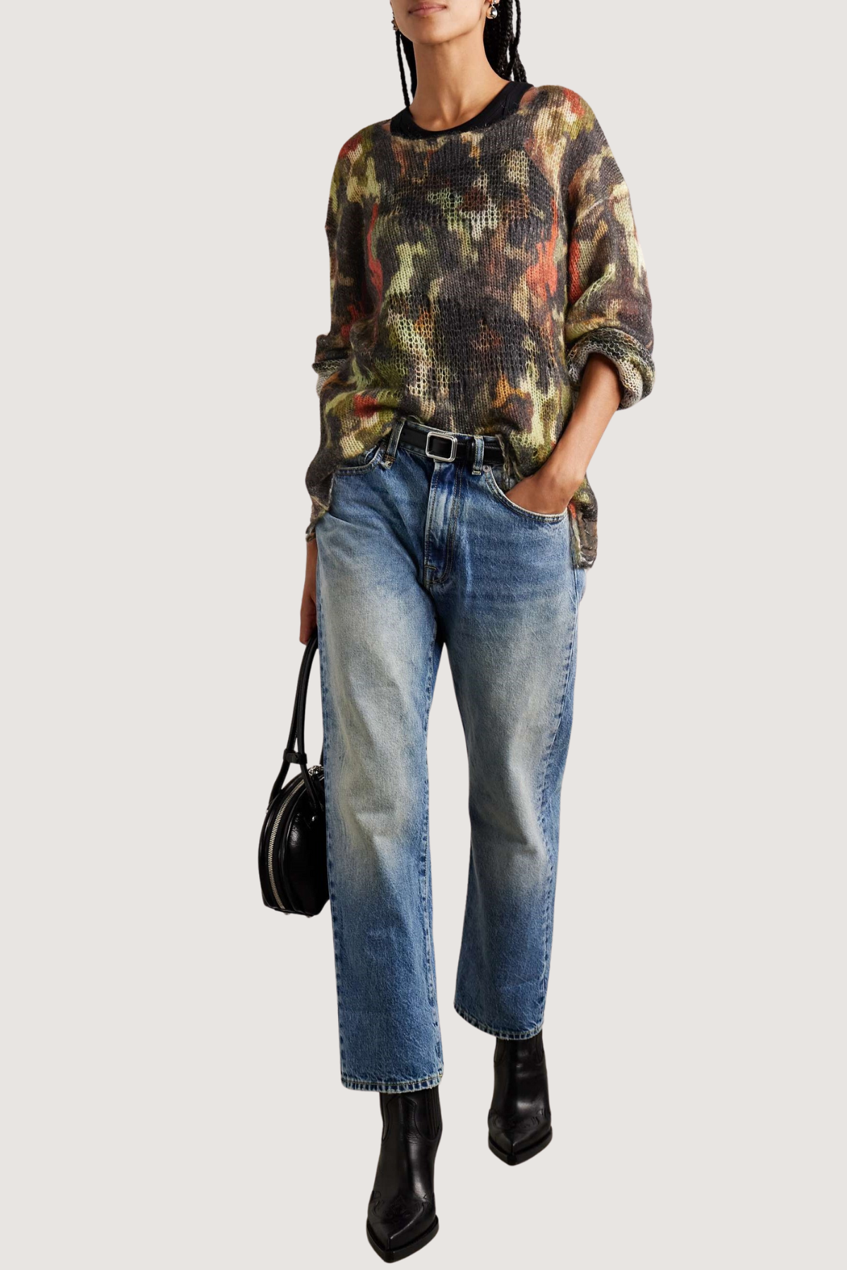 A Vintage Style Sweater with Delicate Timeless Details