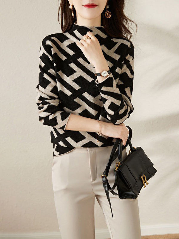 Beautifully Finished Sweater in a Timeless Design