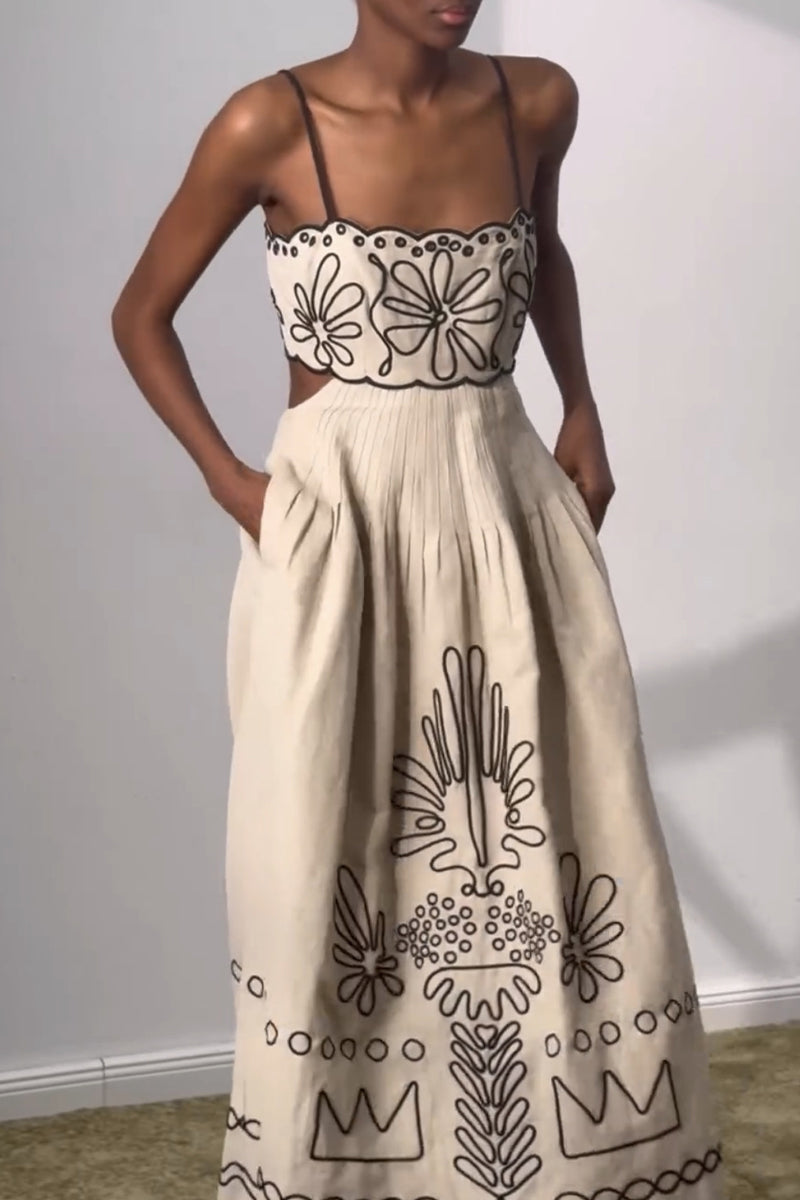 A Vintage Style Dress with Delicate Timeless Details