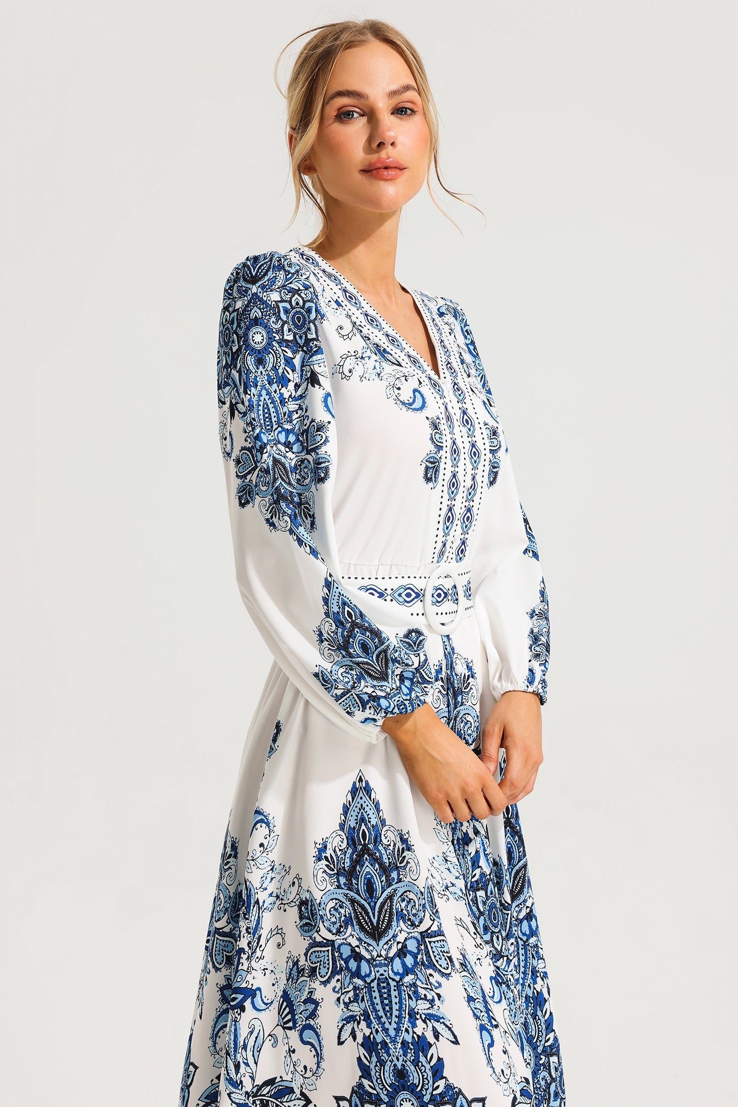 A Vintage Style Dress with Delicate Timeless Details