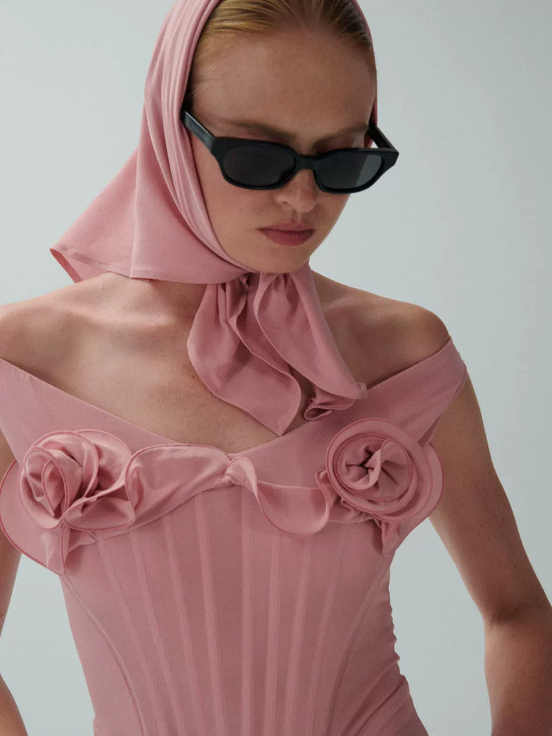 A Vintage Style Dress with Delicate Timeless Details