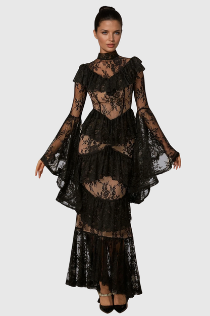 A Vintage Style Dress with Delicate Timeless Details
