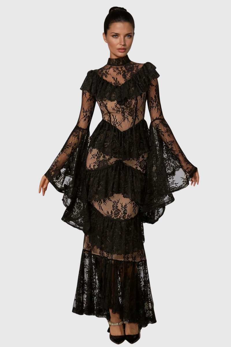 A Vintage Style Dress with Delicate Timeless Details