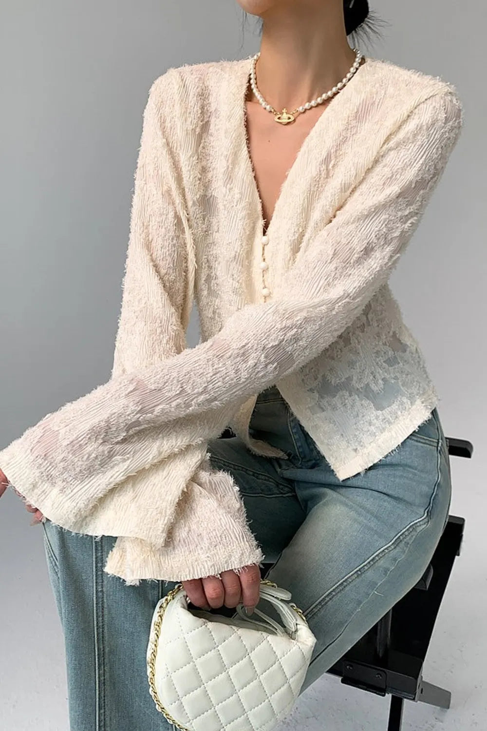 Beautifully Balanced Blouse with Timeless Character