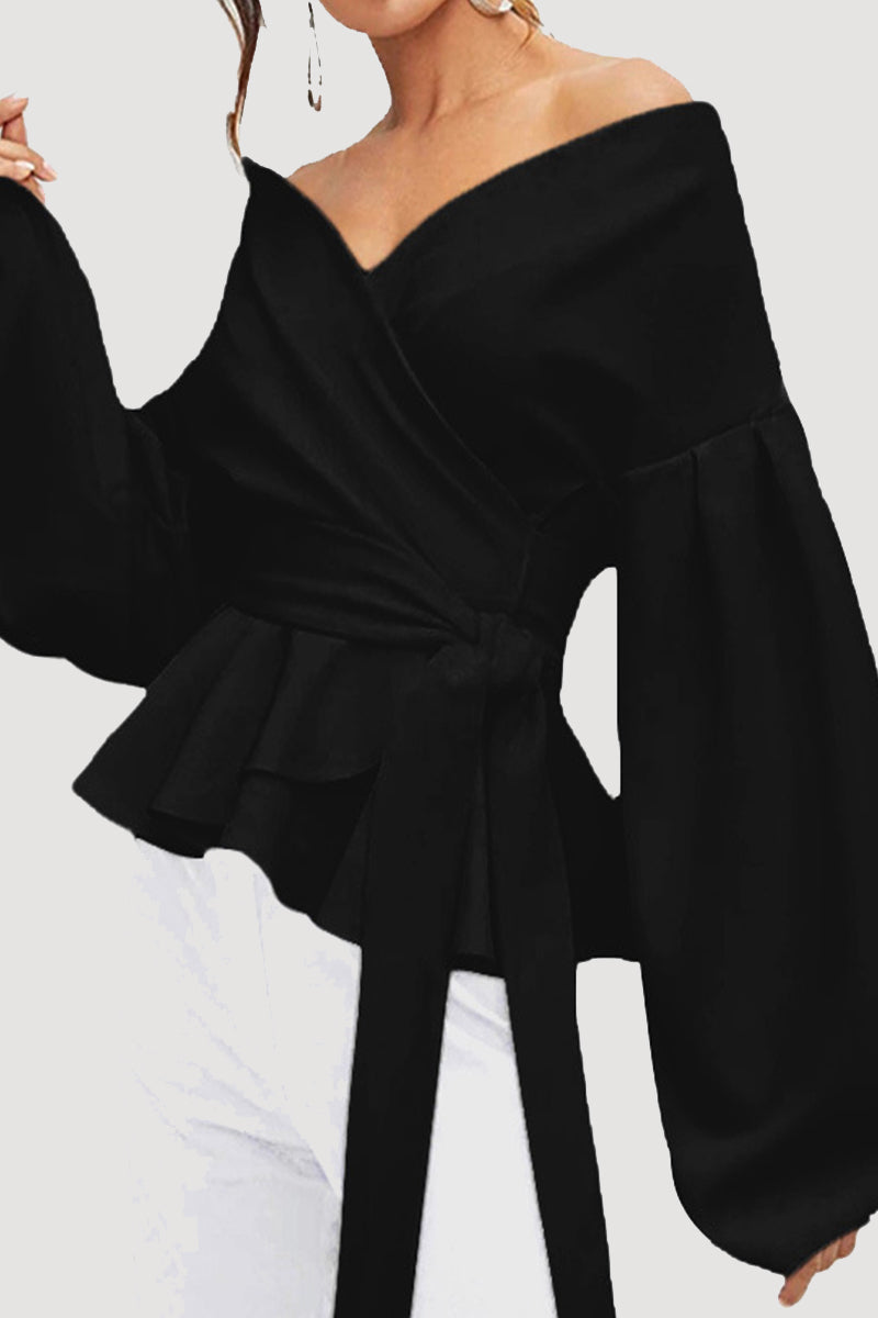Gracefully Styled Top for Any Occasion